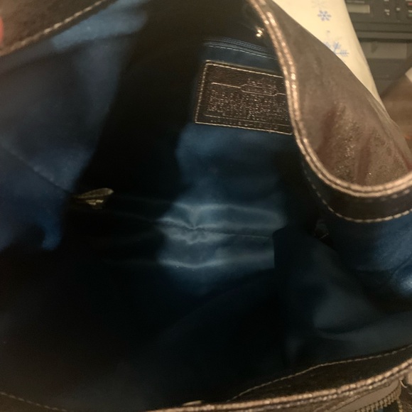 Coach Bag Madison metallic hobo handbag - Picture 7 of 9